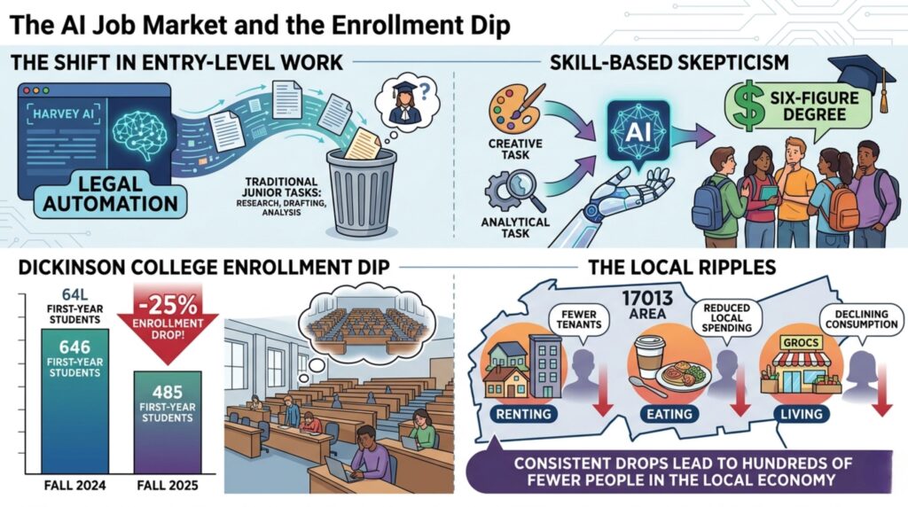 section image for The AI Job Market and the Enrollment Dip