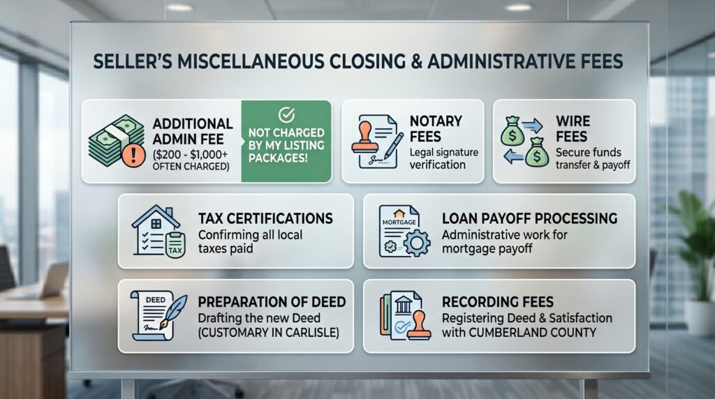 infographic for Miscellaneous Settlement and Administrative Fees
