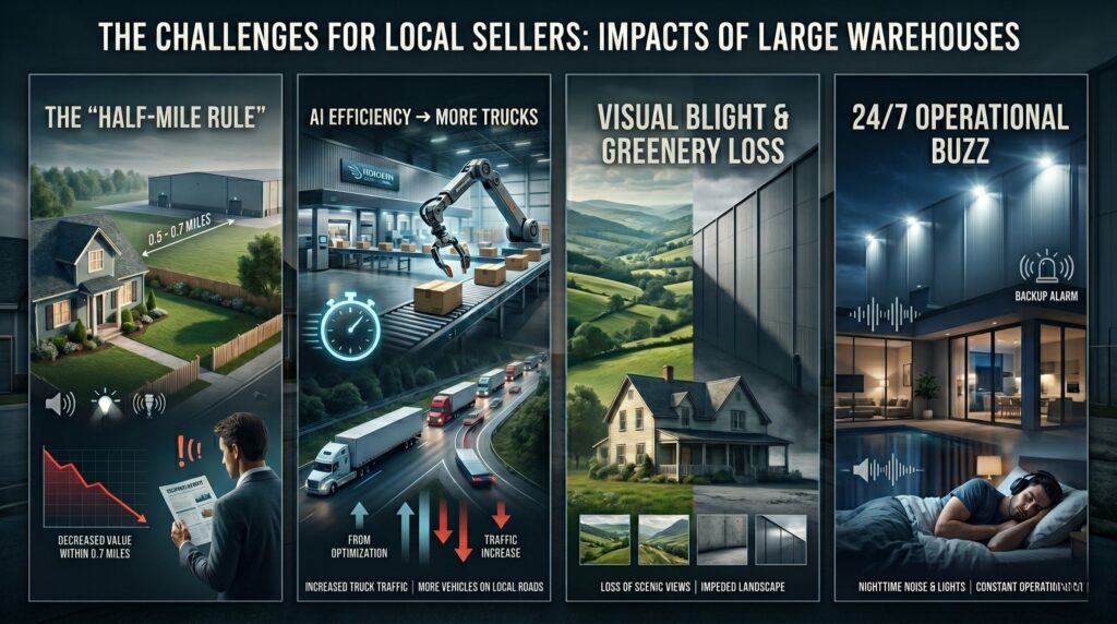 section image infographic for The Cons: The Challenges for Local Sellers