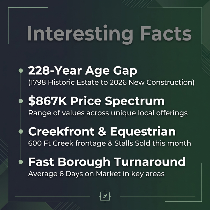 infographic showing four interesting facts about the real estate home sale closings that happened september 7 through 13, 2026